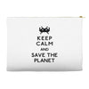 save the planet Accessory Pouches