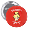 The Orijinal Topknot Tinkerbell Pin-back button