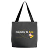 Mom to Bee Baby Girl Tote Bags