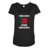 Chillona Pero Chingona Maternity Scoop Neck T-shirt