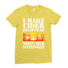 funny i make cider disappear, ideal gift or birthday present. Ladies Fitted T-Shirt