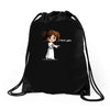 i love you Drawstring Bags