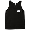 minimal typing bubble pocket tee Tank Top