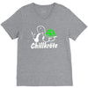 chillkr&ouml;te  fun kult shit bong marihuana joint smoke weed punk gras V-Neck Tee
