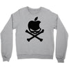 apple skull Crewneck Sweatshirt