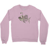 animal fishing tee graphic Crewneck Sweatshirt