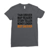 best dad ever fathers Ladies Fitted T-Shirt