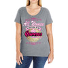 quens are born [your date] Ladies Curvy T-Shirt