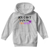 you can't scare me i'm a mother Youth Hoodie