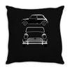 classic mini, ideal birthday gift or birthday present Throw Pillow