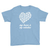 my boxer is my valentine Youth Tee