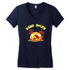 master roshi kame house super Women's V-Neck T-Shirt