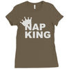 nap king Ladies Fitted T-Shirt