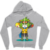 rufu the skaterwolf Zipper Hoodie