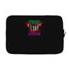 straight outta arkham Laptop sleeve