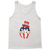 4th of July Peeking Baby Inside Egg Tank Top