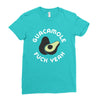 Guacamole Fuck Yeah Ladies Fitted T-Shirt