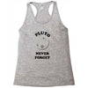 pluto never forget Racerback Tank
