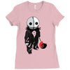 creepy doll trick or treat Ladies Fitted T-Shirt