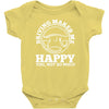driving makes me happy younot so much Baby Onesie