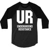 underground resistence 3/4 Sleeve Shirt