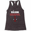 the walking deapool Racerback Tank