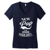 New Pop 2018 Rokie Dept. Women's V-Neck T-Shirt