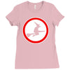 kein weg f&uuml;r hexen fun Ladies Fitted T-Shirt