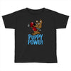 puppy power Toddler T-shirt