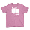 black flag new Youth Tee