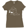 tonberry final fantasy t pug tee monster ff rpg Ladies Fitted T-Shirt