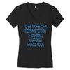 morning person Women's V-Neck T-Shirt