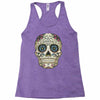 men's pura vida sugar skull Racerback Tank