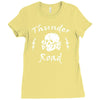 thunder road Ladies Fitted T-Shirt
