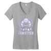not the average gym otter Women's V-Neck T-Shirt