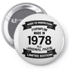 Premium Vintage 1978 Pin-back button