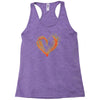 heard colors Racerback Tank