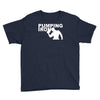 pump gym training bodybuilding workout keepfit weightlifting Youth Tee