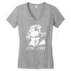 beethoven tribute Women's V-Neck T-Shirt