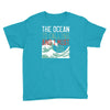 the ocean is calling Youth Tee