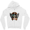 MANIAC OF SKULL Zipper Hoodie