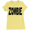zombie Ladies Fitted T-Shirt
