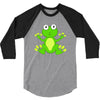 frog cute 3/4 Sleeve Shirt