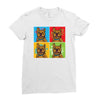pop art Ladies Fitted T-Shirt