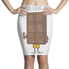 girls love me Pencil Skirts
