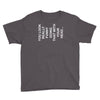 you look really funny doing that with your head Youth Tee