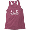 necrophiliacs zombies worst nightmare funny comic horror undead Racerback Tank