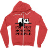 im Not Morning People Zipper Hoodie