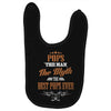 pops the man the myth best pops ever Baby Bibs