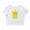 black king Crop Top